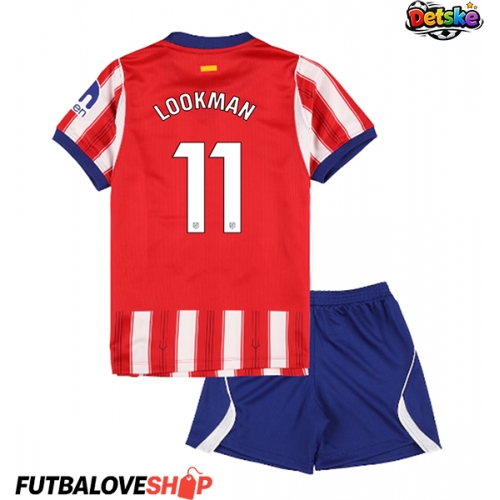 Dres Atletico Madrid Ademola Lookman #11 Domáci pre deti 2026-27 Krátky Rukáv (+ trenírky)